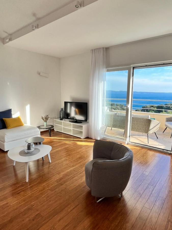 Sky - Beautiful Rooftop Apartment With Shared Pool Split Eksteriør bilde